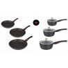 3 casseroles +3 poêles20/24/28 en pierre, Kamberg