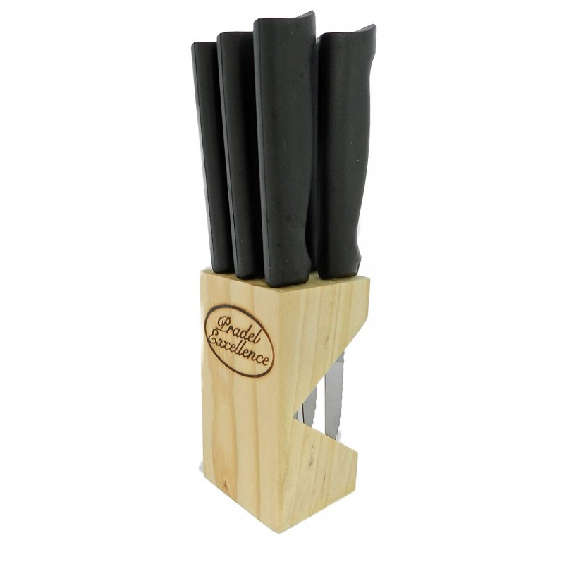 6 couteaux a steak et son support, Pradel excellence