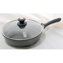 Sauteuse + faitout 28 cm en pierre, Schumann professionnel