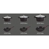 Cookware set 15 pieces non-stick and | Chez l'aveyronnais