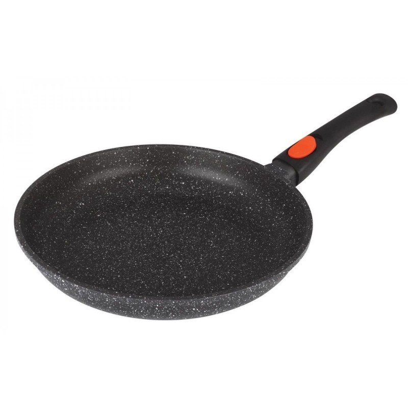 Poêle Inox 30 Cm Kamberg - Manche Amovible, Triply 18/10 - Compatible Tous Feux Dont Induction Et Four - Avec Couvercle - 6
