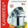 Couscous maker stainless steel 12 L | Chez l'aveyronnais