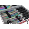 Knife case of kitchen knives titanium | Chez l'aveyronnais